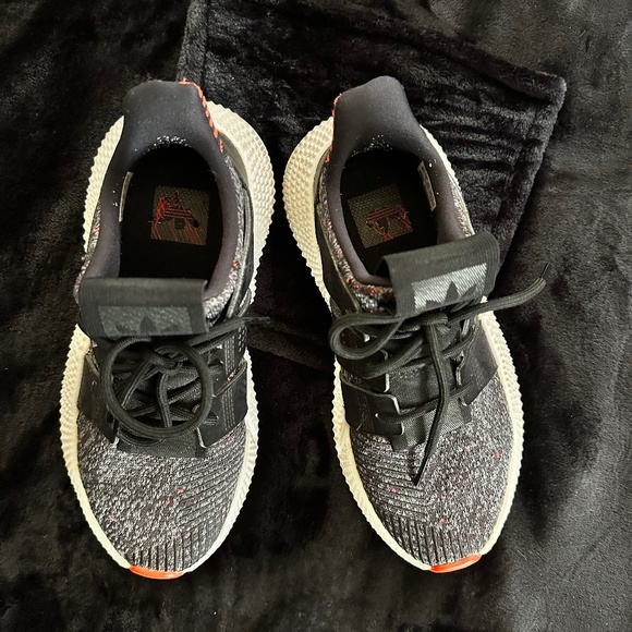Adidas Originals Prophere Black/Solar Red White AC8509 Women's US size 5.5 Shoes - Picture 6 of 12